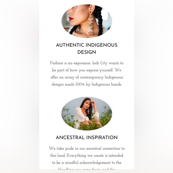 Indi City MAHKAKONAKOW Purple and Pink holiday statement earrings - Picture 5 of 17